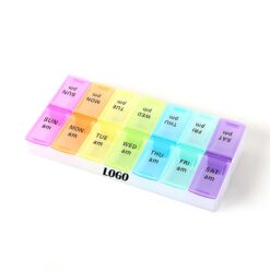 Weekly 14 Compartments Pill Box