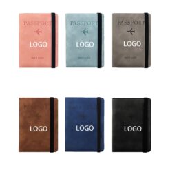 RFID Blocking Leather Passport Cover