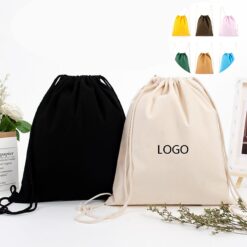 Eco-Friendly Canvas Drawstring Bag