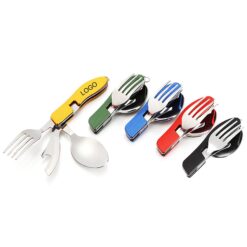 Folding Knife Fork and Spoon Combination Set