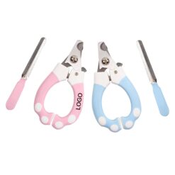 Dog Footprint Nail Clipper Set
