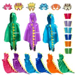 Costume Animal Set Dinosaur Cloak