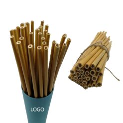 Yellow Bamboo Straw
