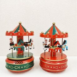 Carousel Clockwork Music Box