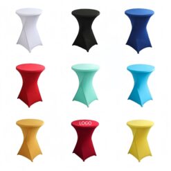 Adjustable Height Desk Elastic Round Table Cover