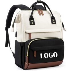 Large Business Backpack Purse with USB Port