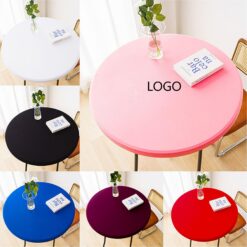 Solid Color Stretch Tablecloth