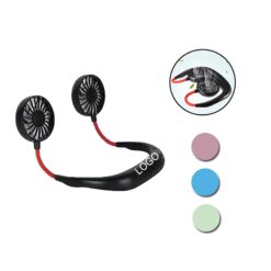 USB Hanging Neck Small Rotating Fan