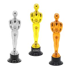 Plastic Golden Statue Trophy