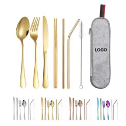 Stainless Steel Portable Tableware