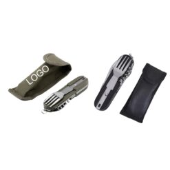 Folding Multifunctional Stainless Steel Cutlery