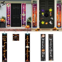 Halloween Banner Paper Garland