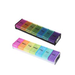 Weekly Pill Organizer with Large Compartment