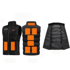 3 Heat Levels 9 Heat Zones Lightweight Heating Vest