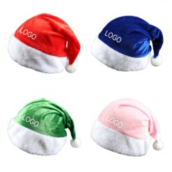 Novelty Colorful Elf Accessories Santa Hat