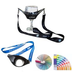 Dual Wine Glass Lanyard Holder