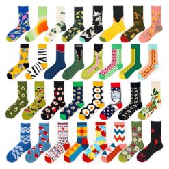 Spring Oil Painting Medium Tube Socks