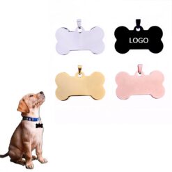 Bone Shaped Dog Id Tags